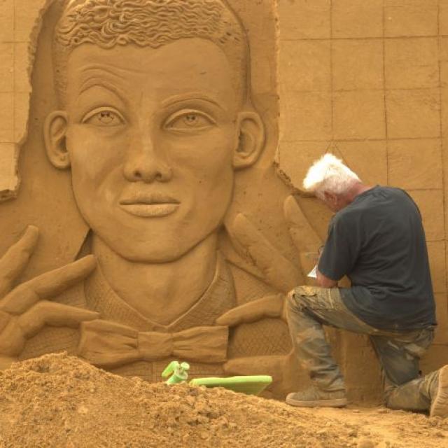 zandsculpturenfestival Oostende